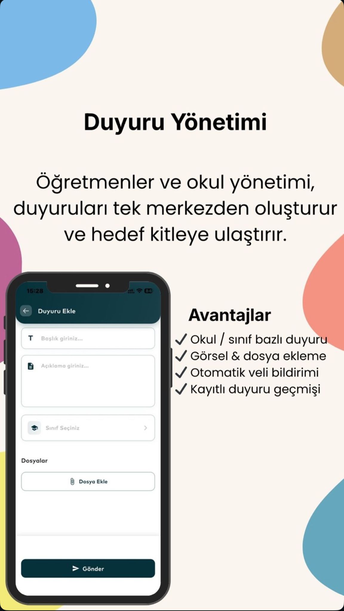 Duyuru Yönetimi