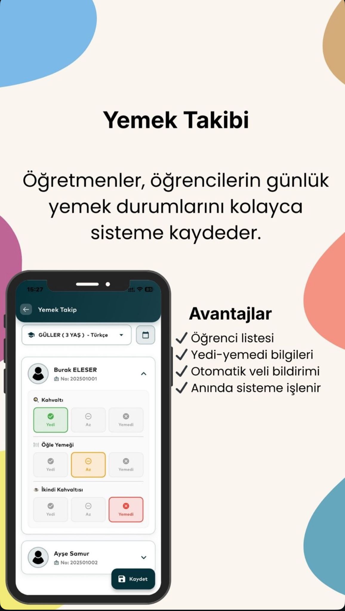 Yemek Takibi