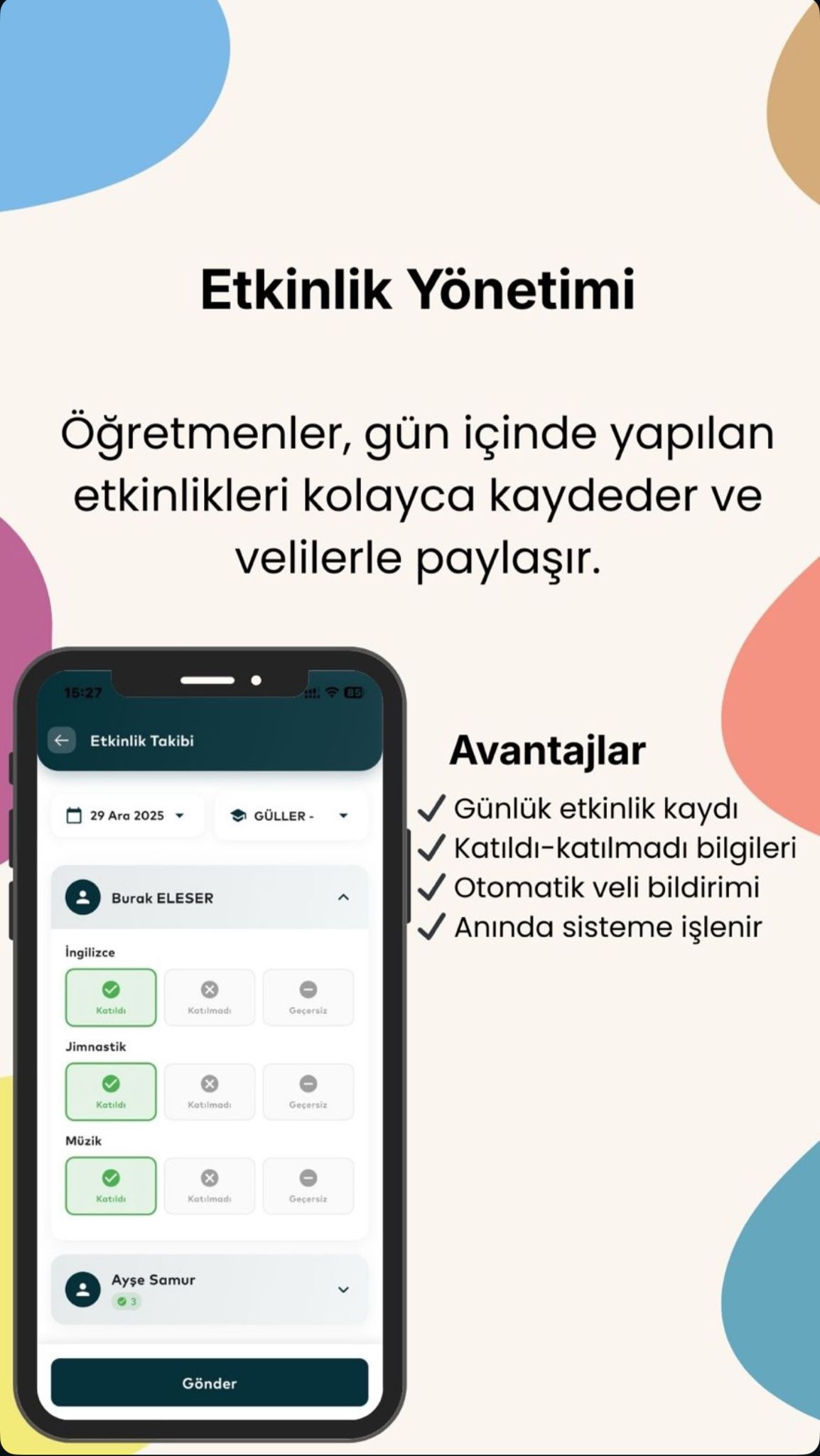Etkinlik Yönetimi