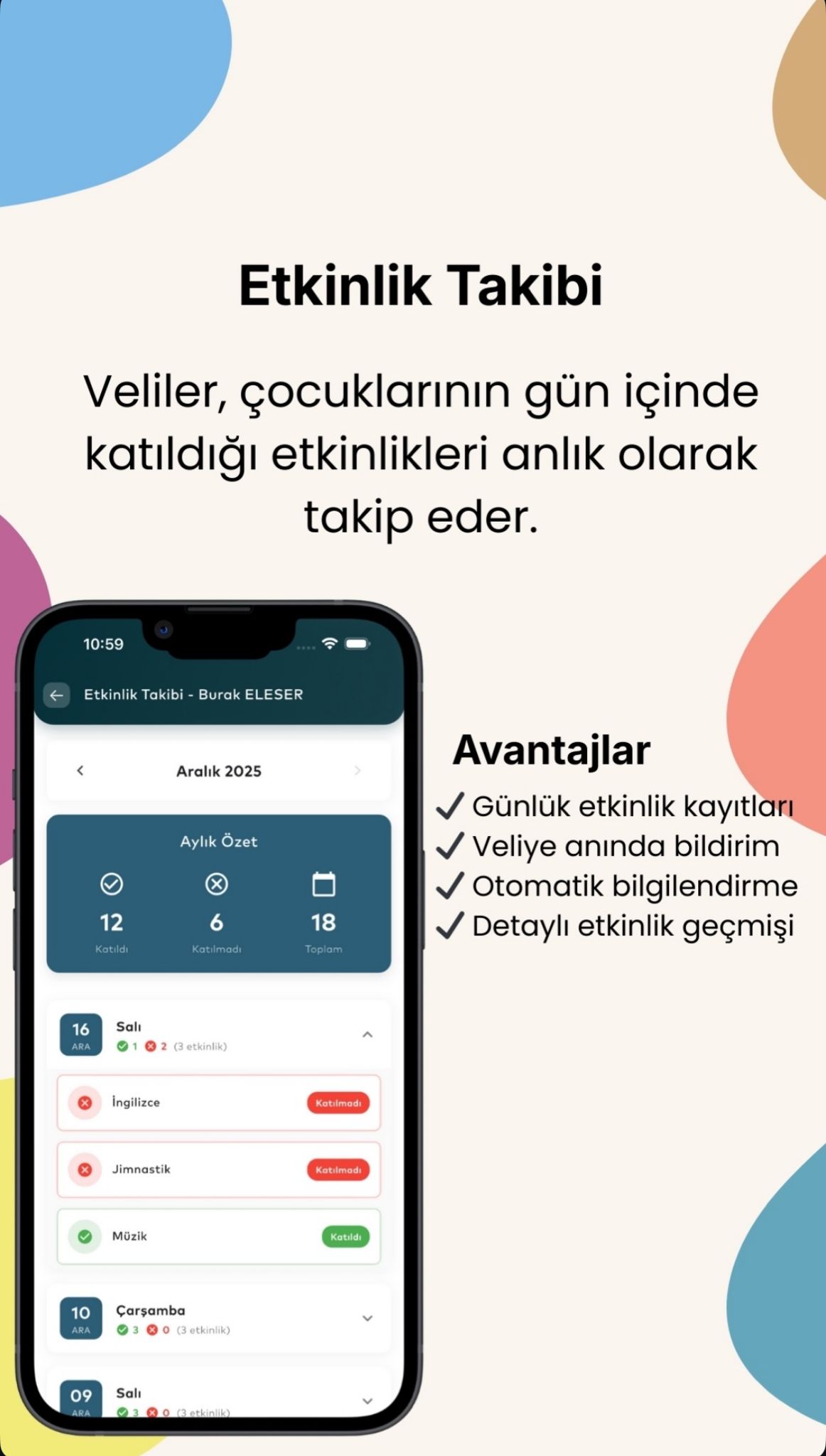 Etkinlik Takibi